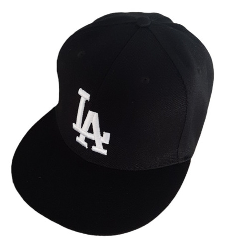 Imagen 5 de 5 de Gorra Los Angeles Visera Plana Bordada Snapback Mujer Hombre