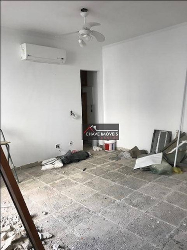 Imagem 2 de 12 de Flat Com 1 Dormitório À Venda, 43 M² Por R$ 190.000,00 - Itararé - São Vicente/sp - Fl0010