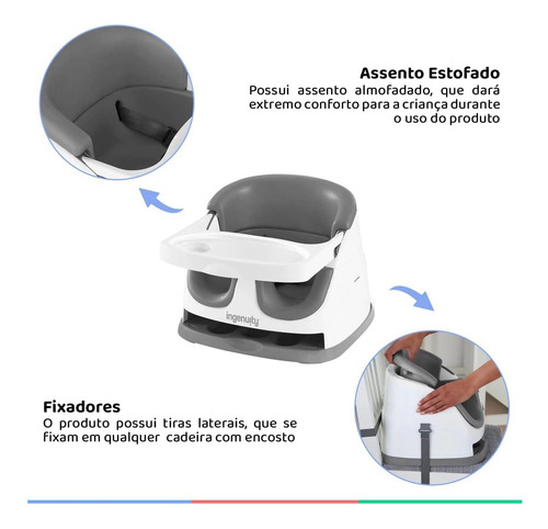 Ingenuity Baby Base 2 -in -1 Asiento Perrela Asiento De De