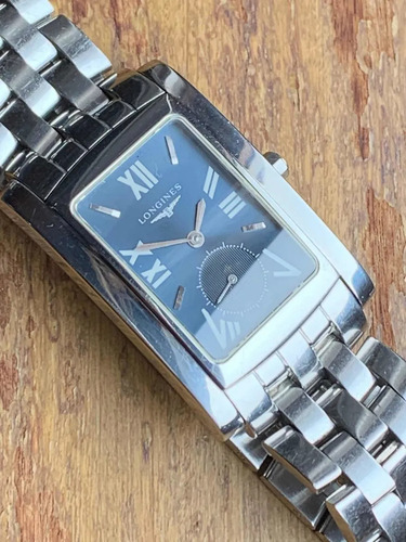 Relógio Longines Dolce Vita Excelente Estado Prata Prata Azul (Usado)