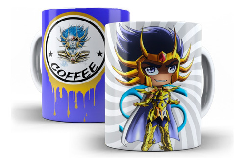 Tazas Caballeros Del Zodiaco Mascara Da Morte Plástico #013