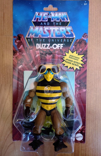 Figura Buzz-off Masters Of The Universe Origins - Motu