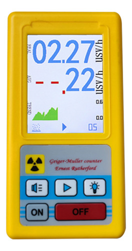 Detector De Radiación Nuclear Geiger Counter Portátil