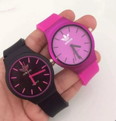 Relogios Femininos Coloridos Lindos Pulseira Em Silicone