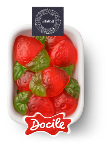 Gomitas Frutillas Docile 1 Kilo