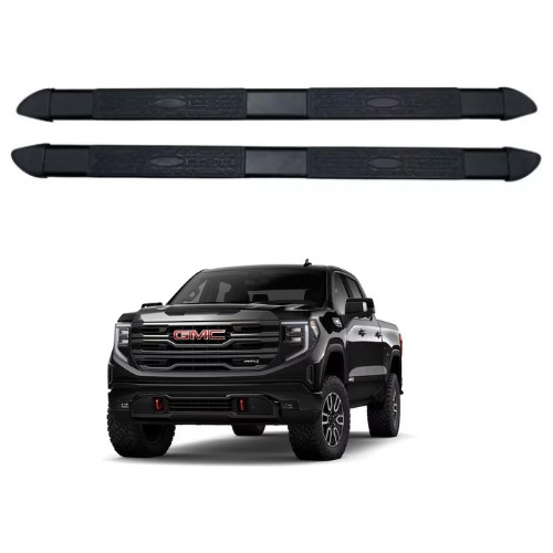 Estribos Gmc Sierra Doble Cabina 2019 Al 2023 Negro