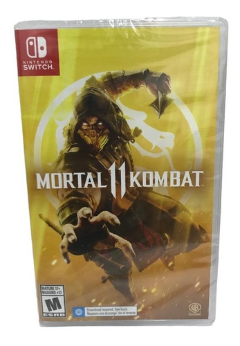 Mortal Kombat 11 Nintendo Switch Nuevo Físico Sellado