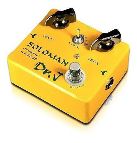 Dr J Soloman Bass Overdrive Pedal De Efectos De Guitarra