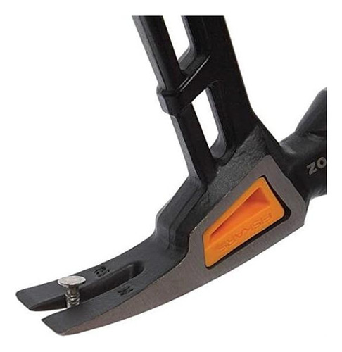 Fiskars Isocore 22 Oz De Martillo De Garra De Cara Fresada C