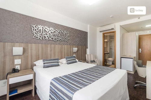 Imagem 4 de 15 de Aluguel De Flat Com 28m² E 1 Quarto - 1666