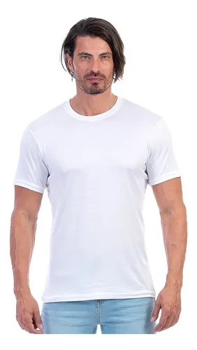 Playera blanca basica hot sale
