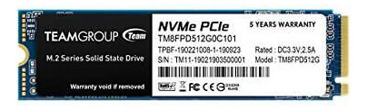 Teamgroup  Mp33 Pro M.2 2280 512gb Pcie 3.0 X4 With Nvme Vvc