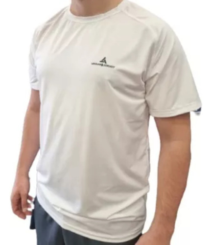 Remera Deportiva Hombre Dry Fit - Rmdf Blanco