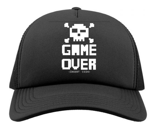 Gorro Snapback Gamer Over Estampado