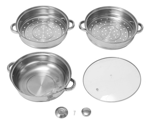 Olla De Sopa De Vapor De Gran Capacidad De Acero Inoxidable