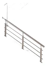 Comprar Barandas En Acero Inoxidable Para Escaleras. 3 Caños.