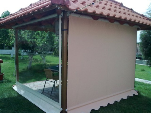 Imagem 3 de 6 de 4 Toldos Cortina Retrátil Pronto!