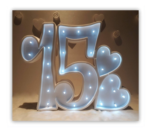 Imagen 8 de 9 de Letra Corpórea Con Luz Pintada Tu Nombre Hechas En Polyfan