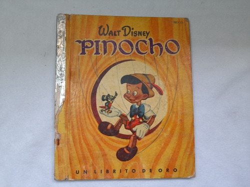 Cuento Infantil Pinocho Walt Disney Un Librito De Oro