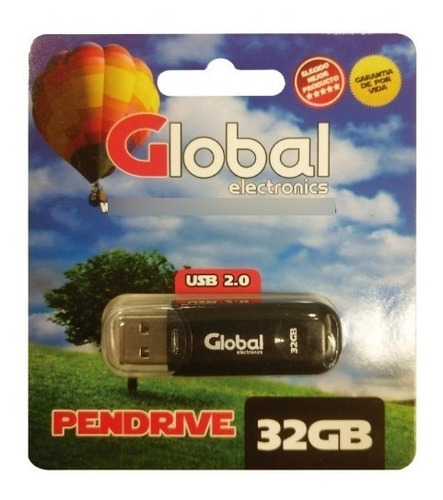 Pen Drive Usb Global 32 Gb Usb 2.0 Memoria Micro Flash Drive
