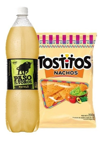 Refresco Paso De Los Toros 1,5 Lts + Doritos Tostitos 200 Gr