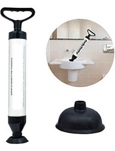 Desatorador Manual Para Inodoros Baños Cocinas A Presion