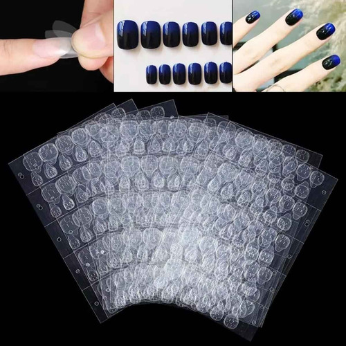 Imagen 3 de 9 de 240 Gomas Adhesiva En Gel Pegante Para Uñas Press On Stickon