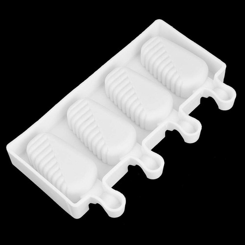 Molde Silicona Mini Paletas Hielo Rayadas Bocadillos Postres Color Sorpresa