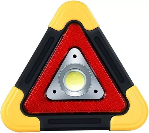 Luces Emergencia Led Auto Triangulo De Emergencia Solar Auto