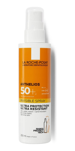 Protector Solar Anthelios Shaka Spray Fps50+ 200ml