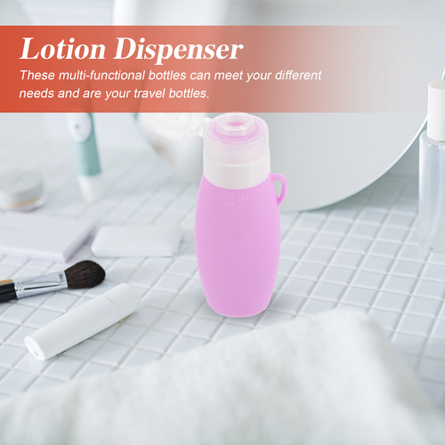 Botellas Vacías De Viaje Simples De 90 Ml, Botellas Dispensa