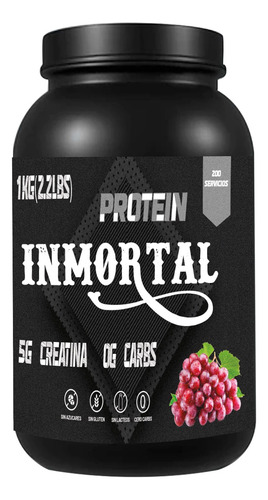 Dúo Peptonas Athena + Creatina Inmortal 90 Cap/1kg 200 Serv. Sin Sabor - Uva