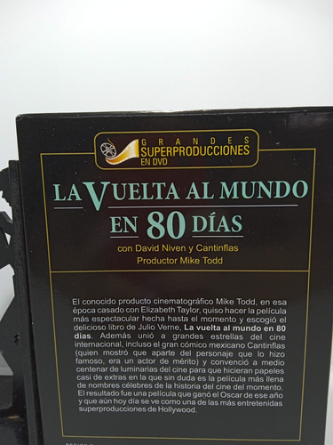 Imagen 3 de 5 de La Vuelta Al Mundo En 180 Días - Película - Dvd - Colección