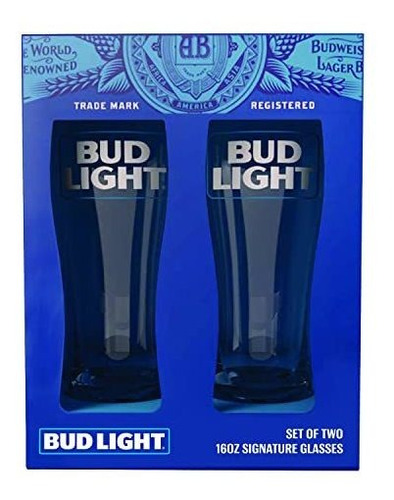 Vasos De Cerveza De La Firma De Bud Light, Conjunto De Vasos
