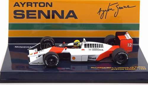 Mclaren Mp4-4 1988 Senna World Champion - F1 Minichamps 1/43