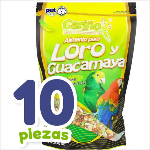 Alimento Completo Para Loros, Pericos, Cacatúas Y Guacamayas