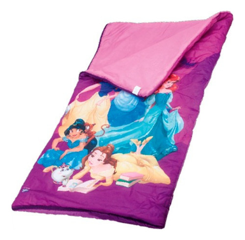 Saco De Dormir Infantil Rosa Princesas Disney Menina Zippy