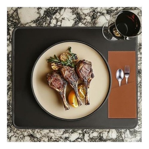 Uxcell 4 Pcs Cataderías De Cuero Silventa De Cubiertos Knife