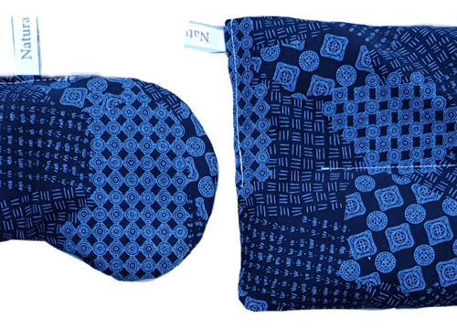 Imagen 2 de 6 de 2 Almohadillas Semillas 1 Antifaz + 1 15x20cm Calor/frio