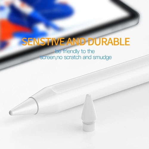Imagen 6 de 8 de Kit 4 Puntas De Repuesto Apple Pencil 1a Y 2da Generación