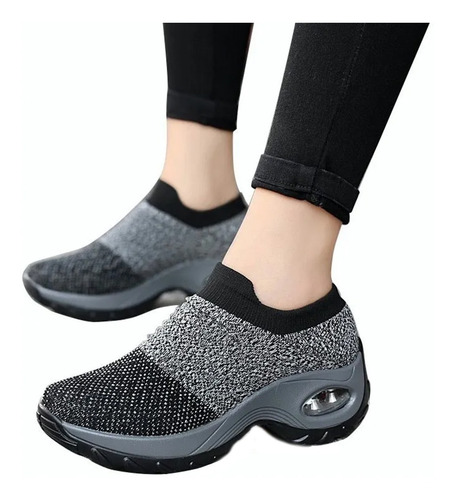 Zapatillas De Tenis De Malla Transpirables Cómodas Para Muje