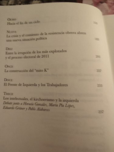 La Izquierda Frente A La Argentina Kirchnerista (Usado)