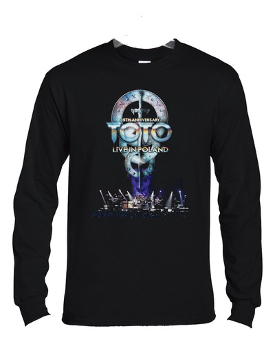 Polera Ml Toto Live In Poland Rock Abominatron