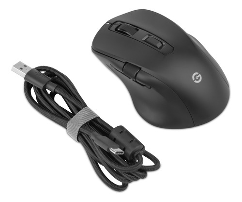Mouse Gamer Getttech Ggm-rgbtr-01 Recargable Wifi Bt Usb C