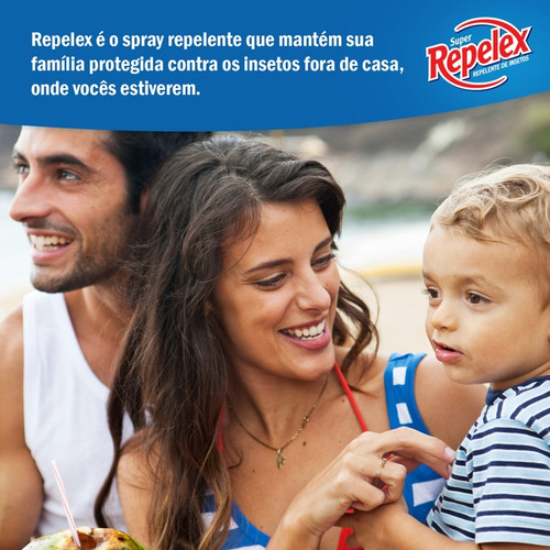 Super Spray Repelente Embalagem Econômica 100ml Repelex