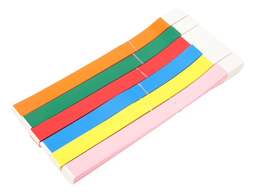 Pulseras Adhesivas De Papel Sintético Para Fiestas, 600 Unid