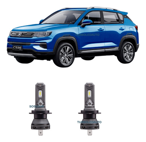 Kit Luces Led Altas Changan Cs35 Plus / Sosegur