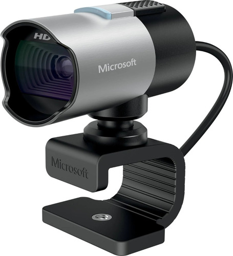 Webcam Microsoft Lifecam Studio Full Hd 360 Grados Gris