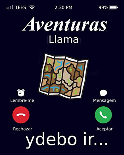 Aventuras Llama Ydebo Ir: Notebook Aventuras Cuaderno - Dia