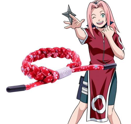 Pulsera Naruto Trenza Ajustable Cosplay Pulsera Anime